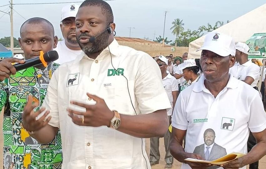  M’Bahiakro : Lancement de campagne du candidat Diamala Raphael du PDCI-RDA