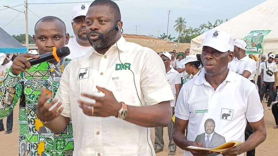 M'Bahiakro : Lancement de campagne du candidat Diamala Raphael du PDCI-RDA