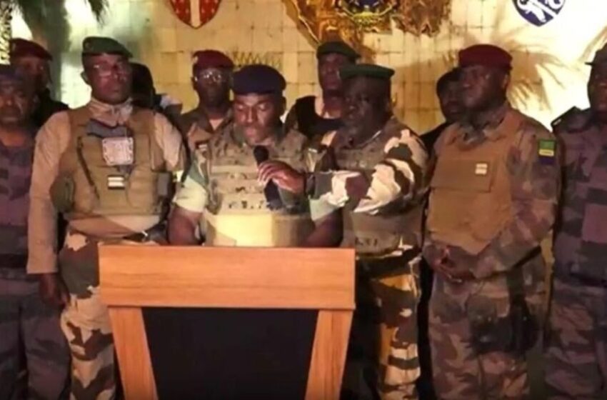  Coup d’État au Gabon : les militaires annoncent la fin du régime