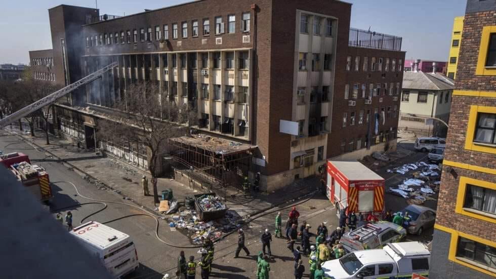 Tragédie à Johannesburg : Un Incendie Fait 74 Victimes en Afrique du Sud