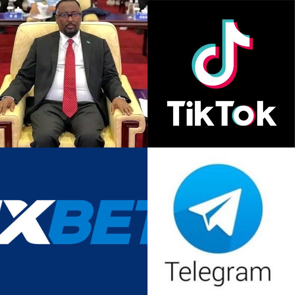 TikTok et Telegram Bannies en Somalie