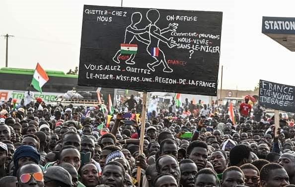 Niamey : Des milliers de manifestants réclament le départ des troupes françaises