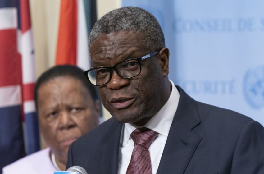  Présidentielle en RDC : Le Docteur Denis Mukwege annonce sa candidature