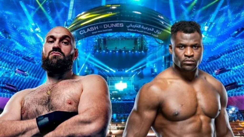 Tyson Fury et Francis Ngannou