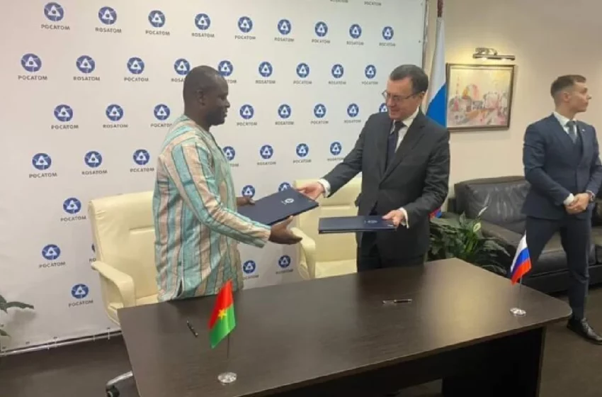  Burkina Faso/Russie : signature d’un mémorandum pour la construction d’une centrale nucléaire