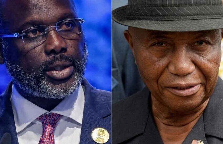  Libéria : Weah et Boakai au coude à coude pour un second mandat