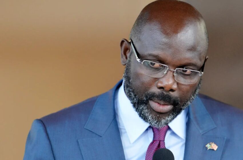  Georges Weah concède sa défaite à l’élection présidentielle au Liberia