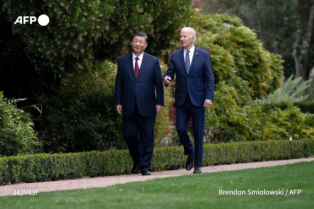 Xi jiping et Joe Biden