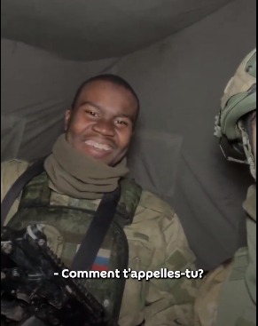  Un nigérian combat aux côtés des forces armées russes !