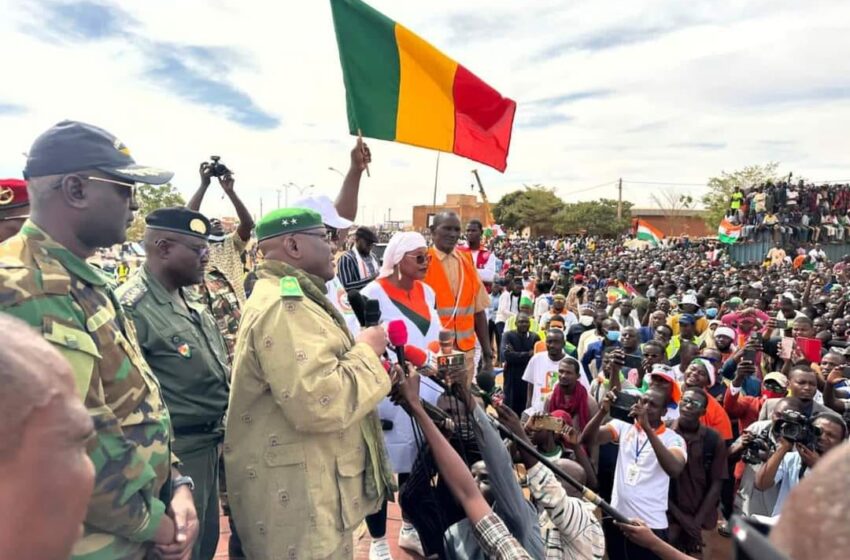  Le peuple nigérien manifeste à Niamey à la veille d’un sommet de la CEDEAO