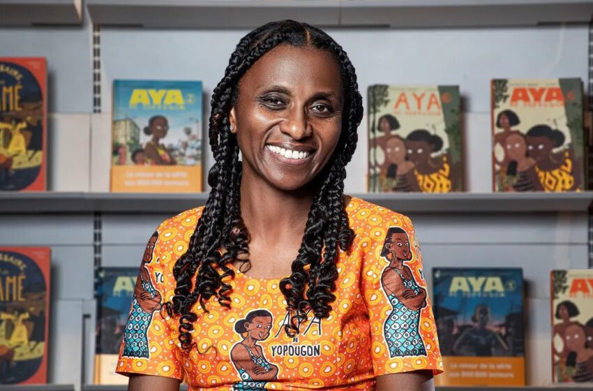  Côte d’Ivoire : Marguerite Abouet en dédicace pour le tome 8 d’Aya de Yopougon