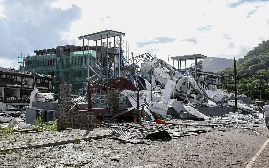 Explosion Seychelles