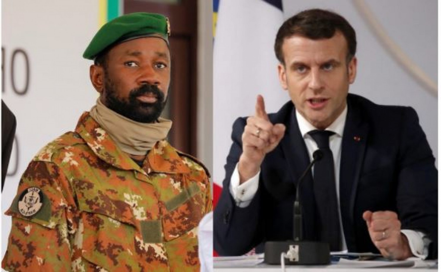 Goïta et Macron