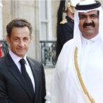 Emir du Qatar et Sarkozy