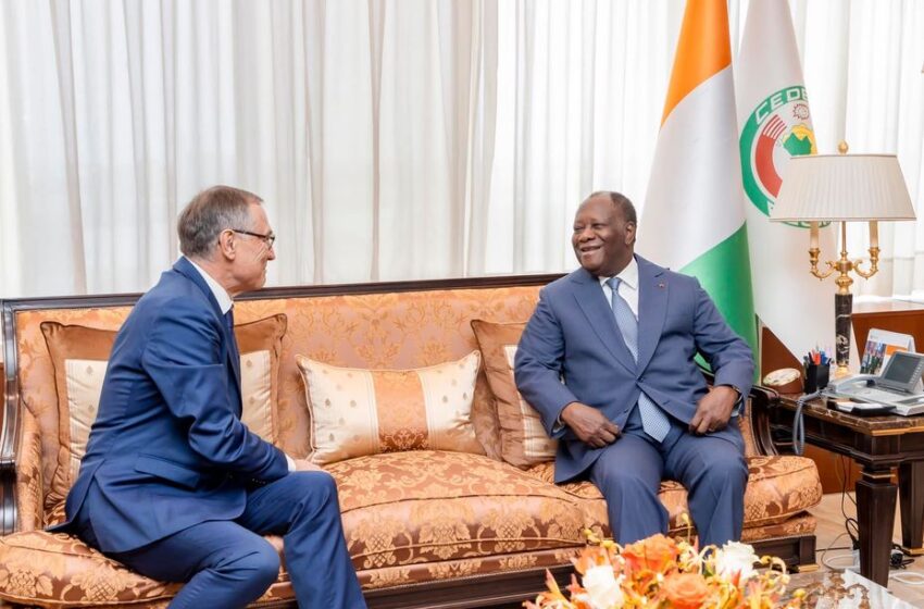  Côte d’Ivoire : Voici les dessous de la rencontre entre Ouattara et Bockel, émissaire de Macron