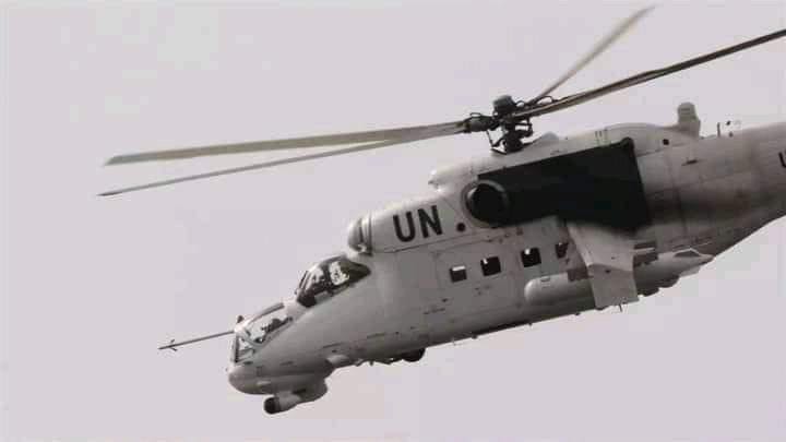 Helicoptère ONU