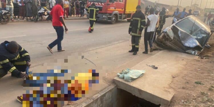  Bouaké : Un véhicule fait une sortie de route et tue 3 personnes