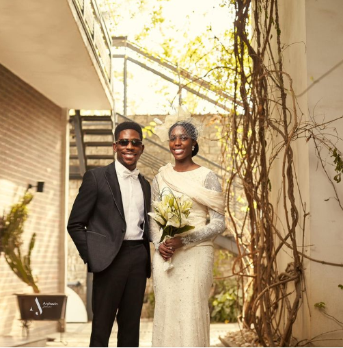  Voici les Photos du mariage civil de l’artiste gospel, Moses Bliss.
