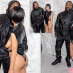 La femme du rappeur Kanye West, Bianca Censori, porte une combinaison très risquée sans sous-vêtements lors de la Fashion Week de Milan (Photos).
