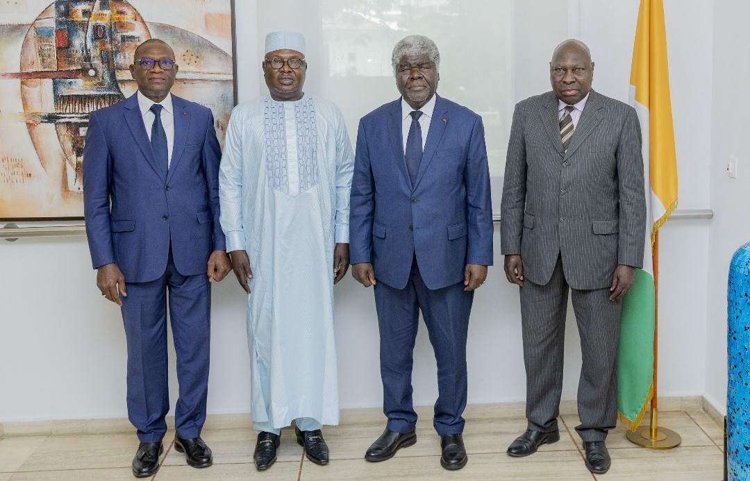 Ministre du sport Beugré Mambé et la fédération de football du Tchad