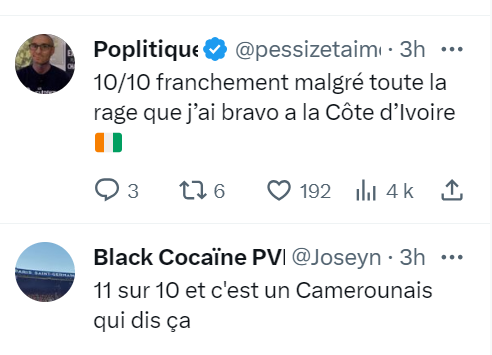 Voici les notes sur 10 pour la CAN 2023 en Côte d'Ivoire !