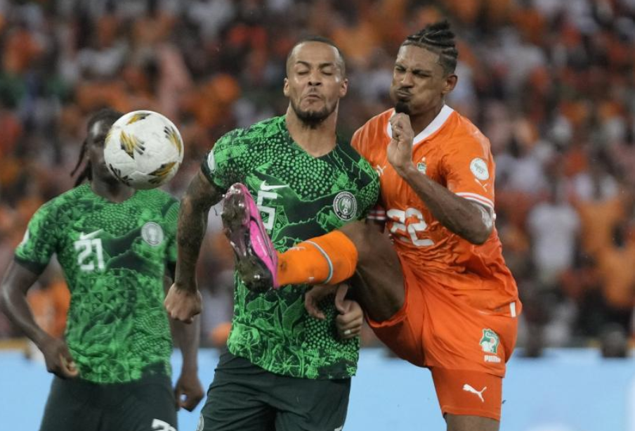 Sebastien Haller buteur face au Nigeria