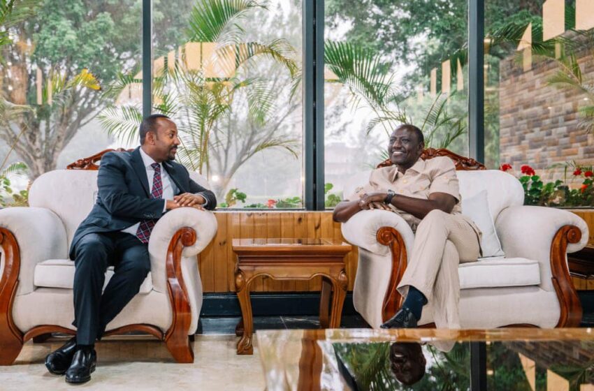  Kenya : Le président Ruto accueille Abiy Ahmed lors d’une visite officielle à Nairobi !