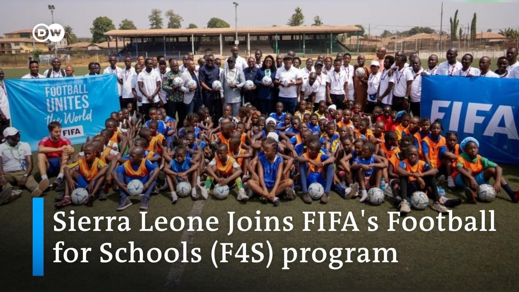FIFA : La Sierra Leone rejoint le programme "Football for Schools"