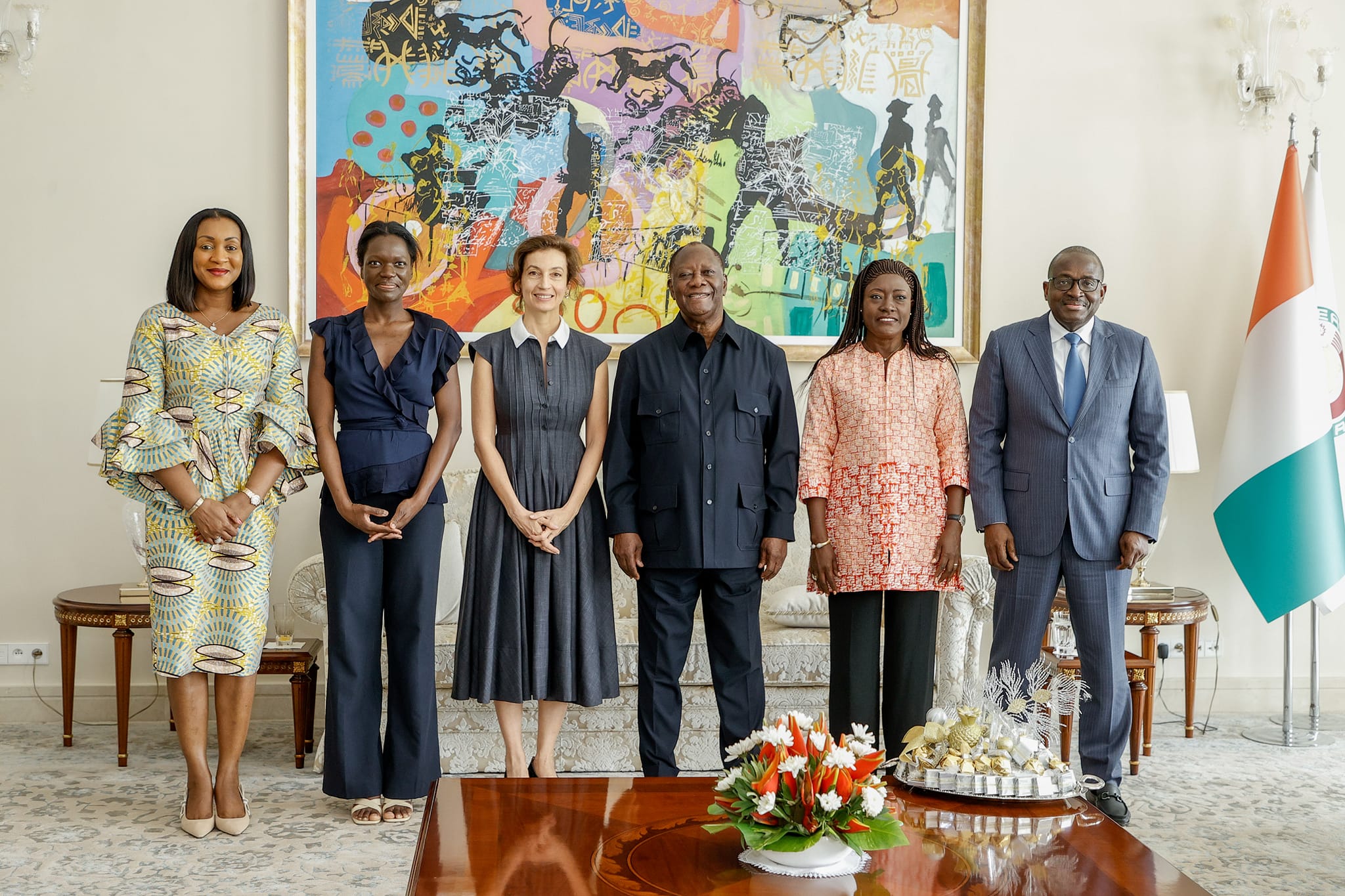 CAN 2023 : L'UNESCO adresse ses félicitations à Alassane Ouattara pour l'organisation