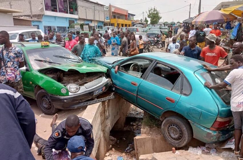  Drame à Agboville : Un accident fait un blessé grave