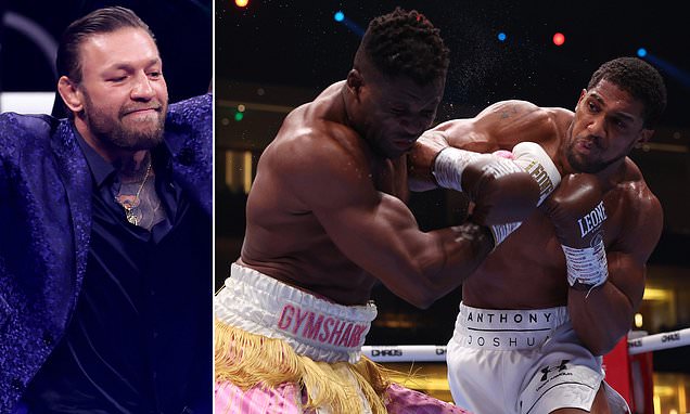  Conor McGregor répond en trois mots au brutal K.O du deuxième round d’Anthony Joshua contre Francis Ngannou.