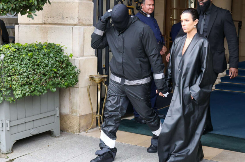  Kanye West a été apercu à Paris avec un ensemble Decathlon, la marque répond en disant ” Jul l’a fait en premier” (photos)