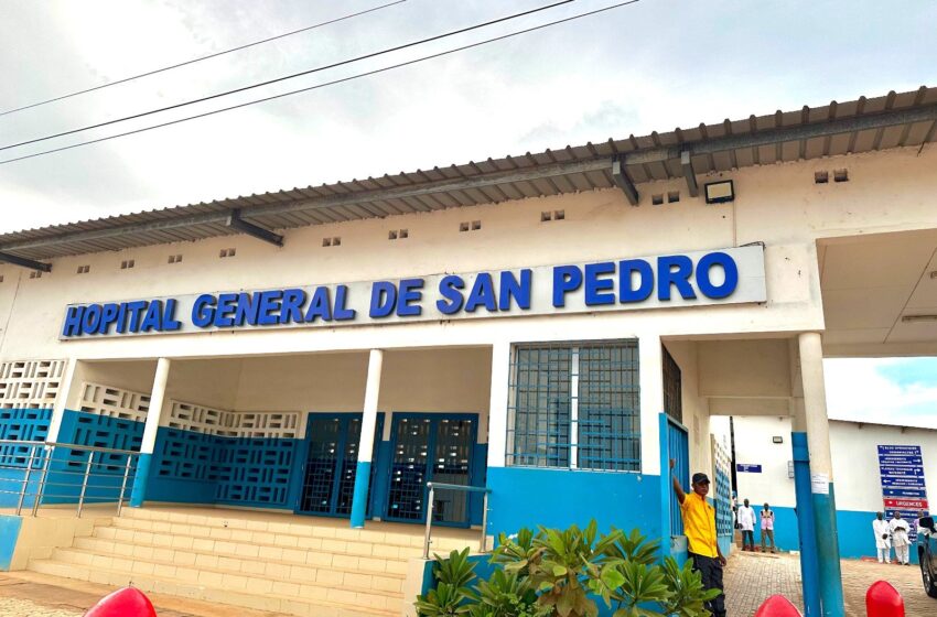  Hôpital Général de San Pedro : Le ministre Pierre Dimba satisfait des travaux de rénovation