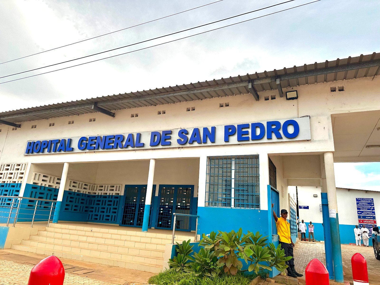 Hôpital Général de San Pedro : Le ministre Pierre Dimba satisfait des travaux de rénovation