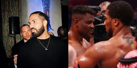 Drake a perdu 369 922 500 FCFA en pariant sur Francis Ngannou.