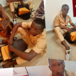 Côte d'Ivoire-Aboisso : Trois individus habillés en tenue scolaire interpellés avec des blocs de Cannabis .