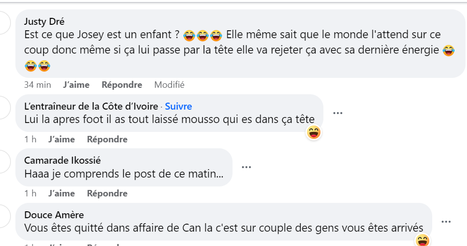 Un Bishop à Serey Die Geoffroy : ..je te connais pas personnellement mais j'ai vu Josey briser ton coeur ..