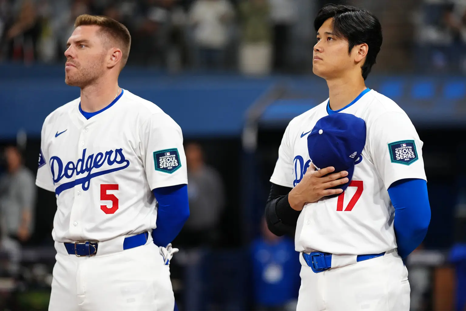 Les Dodgers époustouflés par le premier lancer de l'actrice sud-coréenne dans un moment viral