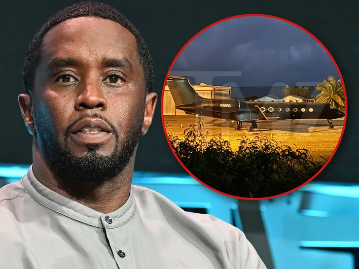  Le jet privé de Diddy au sol à l’aéroport d’Antigua lors de perquisitions à domicile