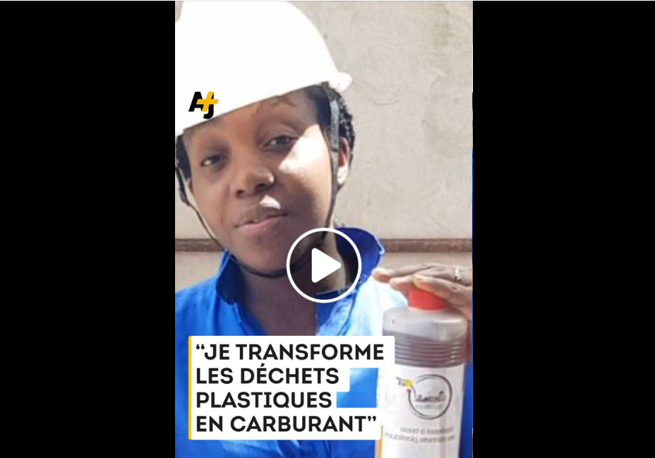 RDC : Une ingénieure congolaise transforme les déchets plastiques en carburant