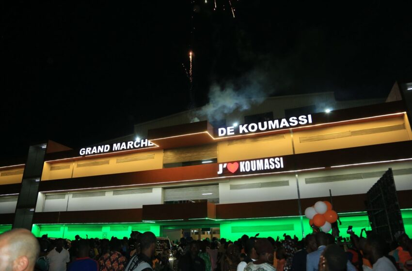  Le nouveau marché moderne de Koumassi inauguré : quelques chiffres !