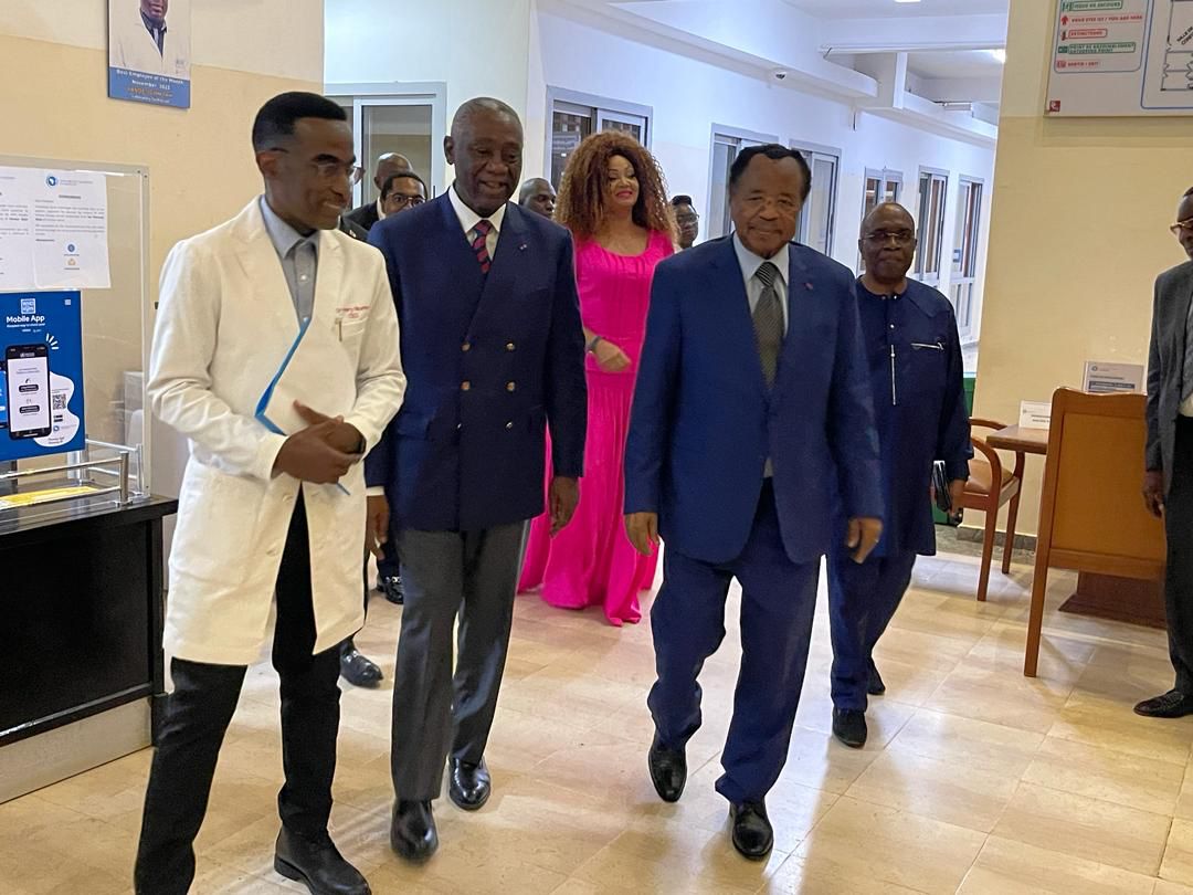 Cameroun : Une visite surprise du chef de l’Etat à l’Hopital Ophtalmologique d’Obak...suscite des réactions (images)