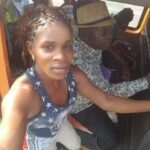 SADIA BLANDINE : "En 2002 jetais réparatrice de téléphones portables. En 2010 je me lance dans le secteur du TRANSPORT urbain en tant qu'apprenti mini car ( gbaka)"