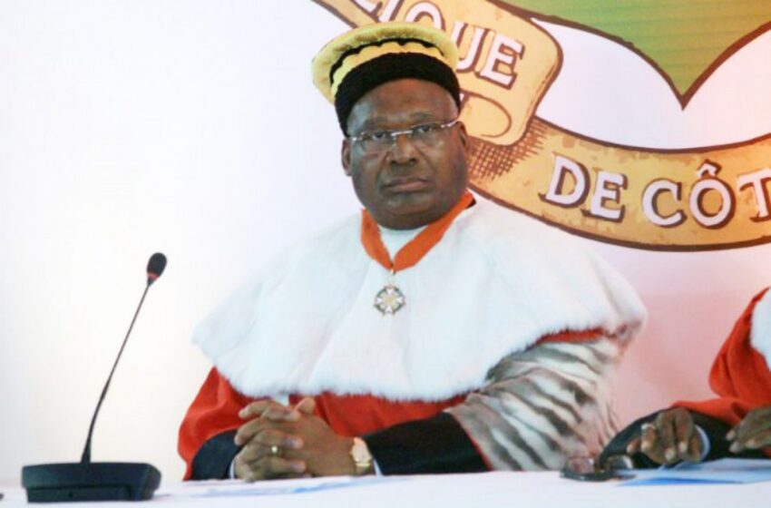  Décès de Mamadou Koné, ancien président du Conseil constitutionnel ivoirien