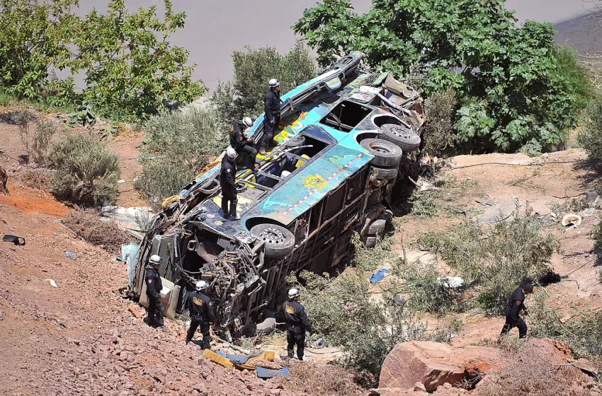  Au moins 20 morts dans un accident de bus dans le nord du Pérou