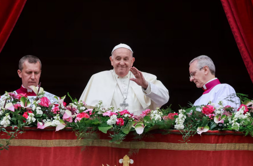  Le pape François appelle à un cessez-le-feu à Gaza dans son discours de Pâques aux chrétiens