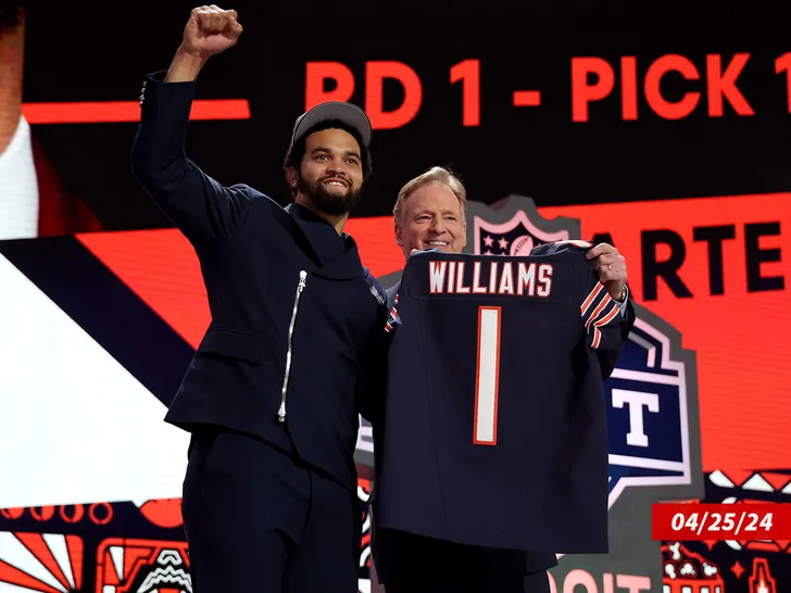 Caleb Williams bat le record de marchandises de la Draft Night de Caitlin Clark