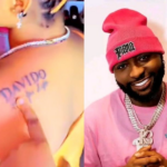 Un fan de Davido se tatoue son nom sur le corps et demande à être adopté