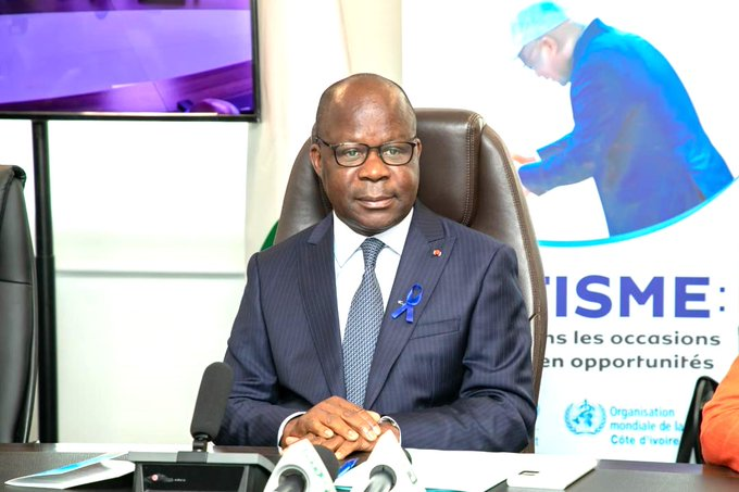  Le ministre Pierre Dimba lance une Campagne Nationale de Sensibilisation à l’Autisme dénommée « Avril Bleu »