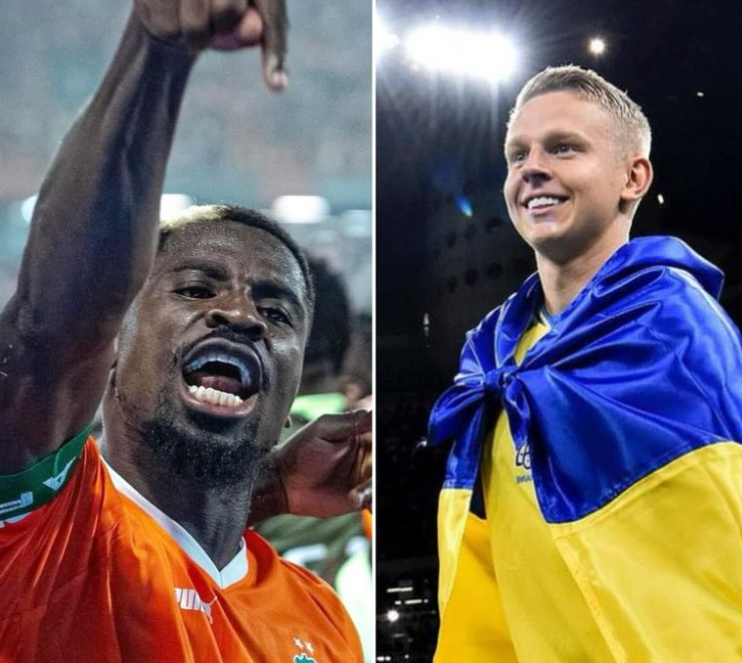 Football : Serge Aurier au coeur d'un derapage avec un joueur Ukrainien !